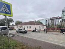 ДТП в Калачинске: столкновение двух машин, травмирован ребёнок